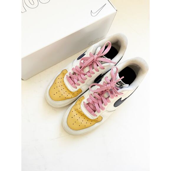 Nike Women's Made By You Custom Air Force One Size 11 Tennis Shoe Sneaker - Picture 2 of 7